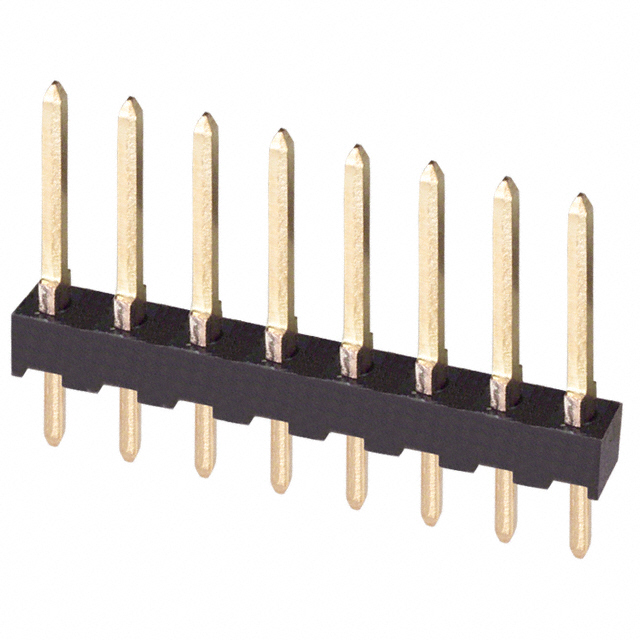 87220-8 TE Connectivity AMP Connectors  Embases à broches mâles